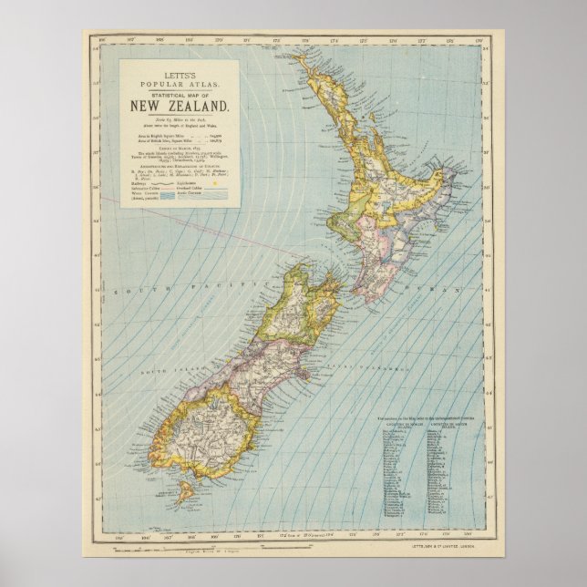 Nya Zeeland 4 Poster (Framsidan)
