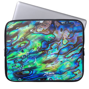 Nya Zeeland Abalone Paua Snäcka Mönster 1 Laptop Fodral