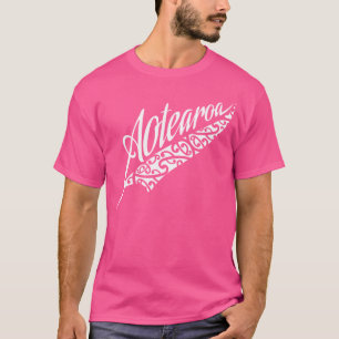Nya Zeeland Aotearoa Kiwi Fern All Tattoo T Shirt