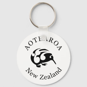 Nya Zeeland Aotearoa KIWI Nyckelring