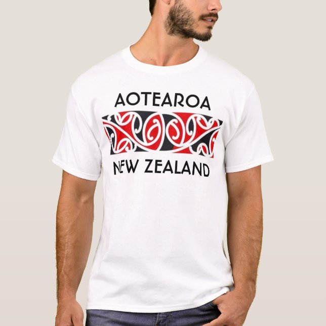 NYA ZEELAND, AOTEAROA TEE SHIRT (Framsida)