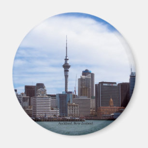 Nya Zeeland: Auckland cityscape Magnet