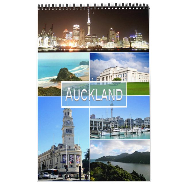 Nya Zeeland - Auckland - Kalender (Omslag)