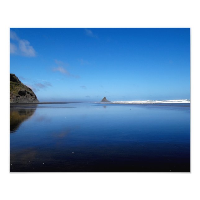 Nya Zeeland Auckland Karekare Beach Fototryck (Framsidan)