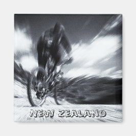 Nya Zeeland, Cape Reinga BW (Fridge Magnet) Magnet