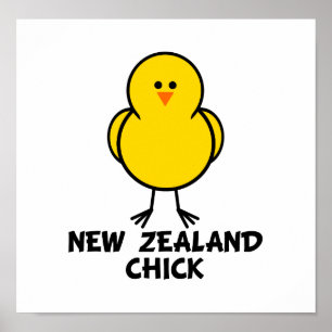 Nya Zeeland Chick Poster