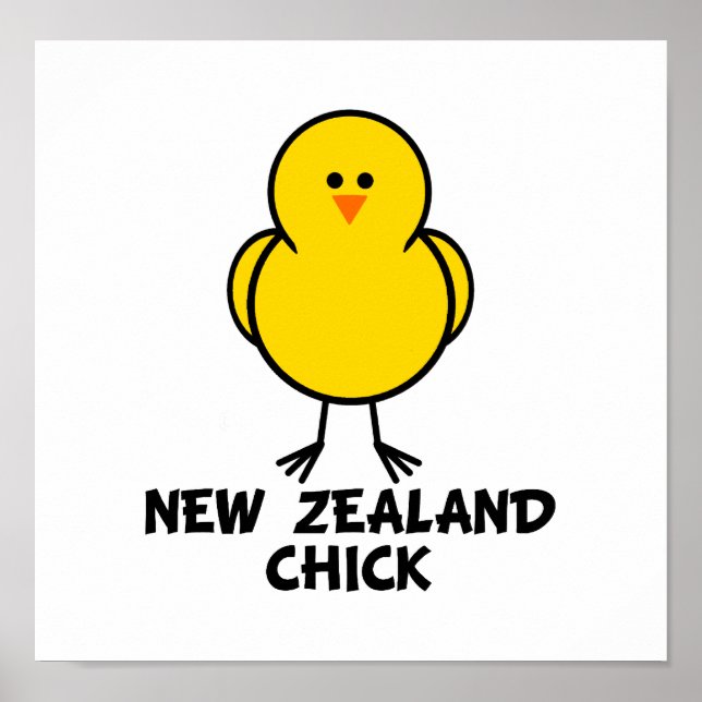 Nya Zeeland Chick Poster (Framsidan)