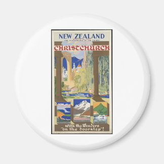 Nya Zeeland ChristChurch Magnet