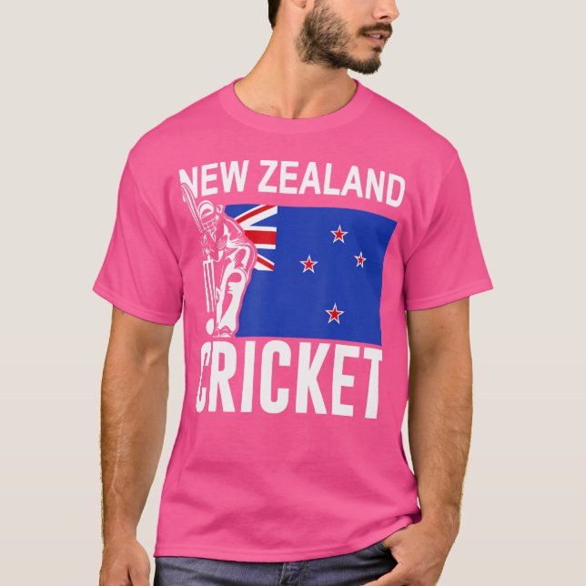 Nya Zeeland Cricket T Shirt (Framsida)