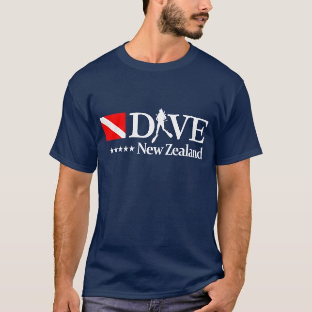 Nya Zeeland DV4 T Shirt (Framsida)