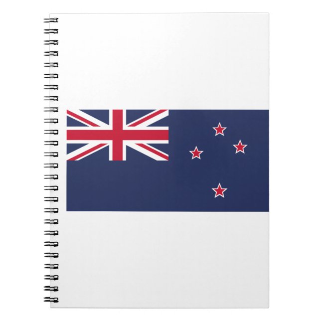 Nya Zeeland Flagga Anteckningsbok (Framsidan)