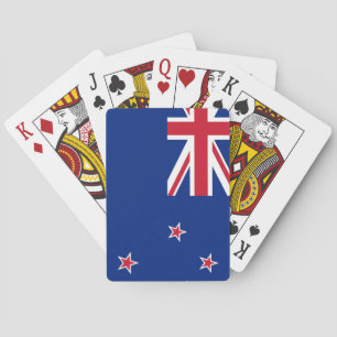 Nya Zeeland Flagga Casinokort