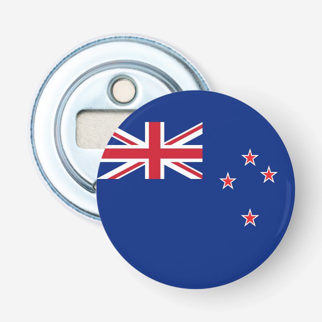 Nya Zeeland flagga Flasköppnare (Framsidan)