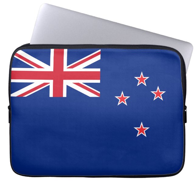 Nya Zeeland flagga Laptop Fodral (Framsidan)