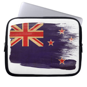 Nya Zeeland Flagga Laptop Sleeve