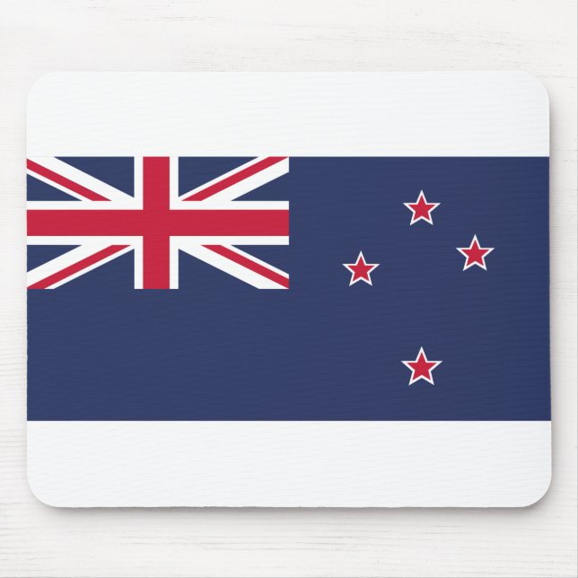 Nya Zeeland Flagga Musmatta (Framsidan)