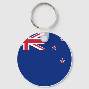 Nya Zeeland Flagga Nyckelring