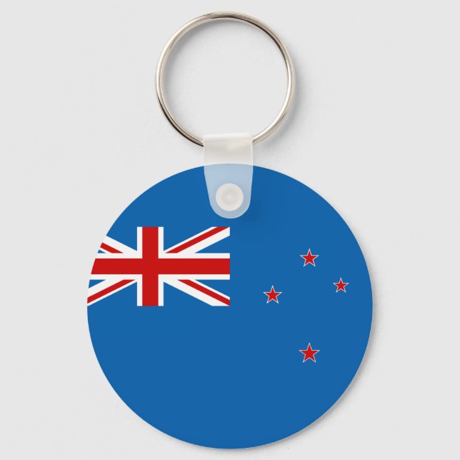 Nya Zeeland flagga Nyckelring (Framsida)