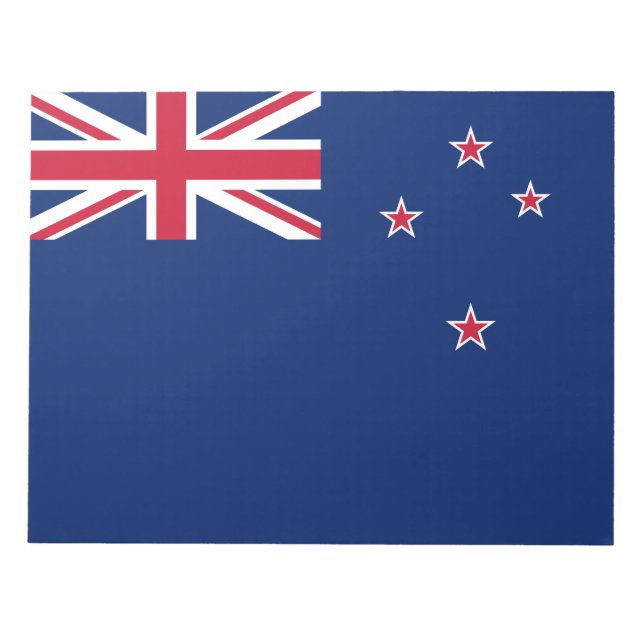 Nya Zeeland Flagga (NZ) Anteckningsblock (Framsida)