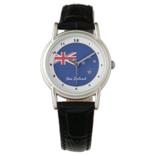 Nya Zeeland Flagga och Zeeland trendig mode /desig Armbandsur