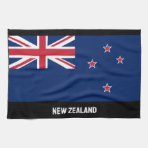 Nya Zeeland Flagga Tea Towel