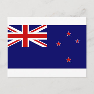 Nya Zeeland Flagga Vykort