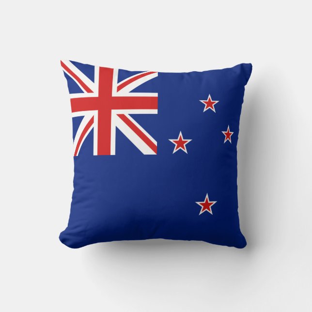 Nya Zeeland Flagga x Flagga Pillow Kudde (Framsida)