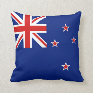 Nya Zeeland Flagga x Flagga Pillow Kudde