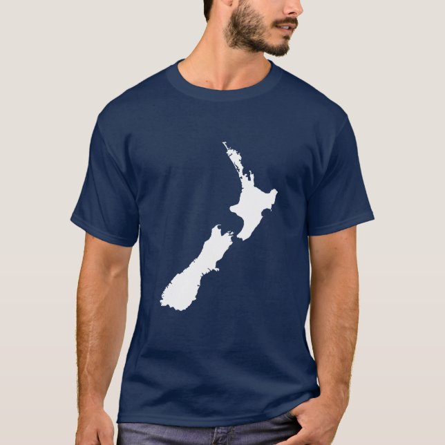 Nya Zeeland flicka T Shirt (Framsida)