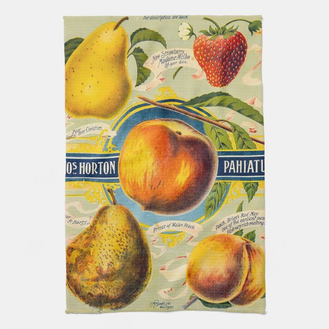 Nya Zeeland Fruit Kökshandduk (Vertikal)