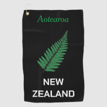 Nya Zeeland Golf Towel