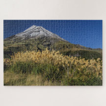 Nya Zeeland Jigszawa Puzzle - Mount Taranaki