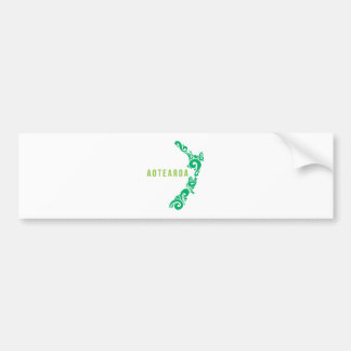 Nya Zeeland Karta Aotearoa Nya Zealander Gift Idea Bildekal