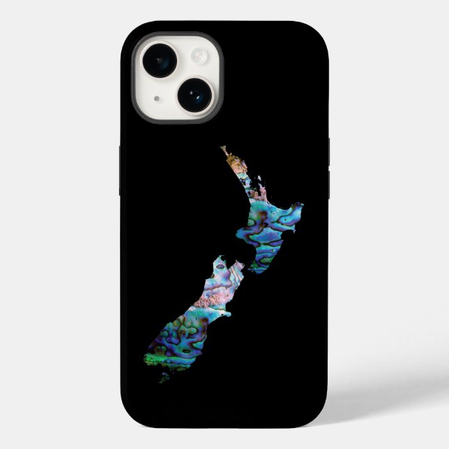 NYA ZEELAND KARTA PAUA Fodral-Mate iphone case (Baksida)