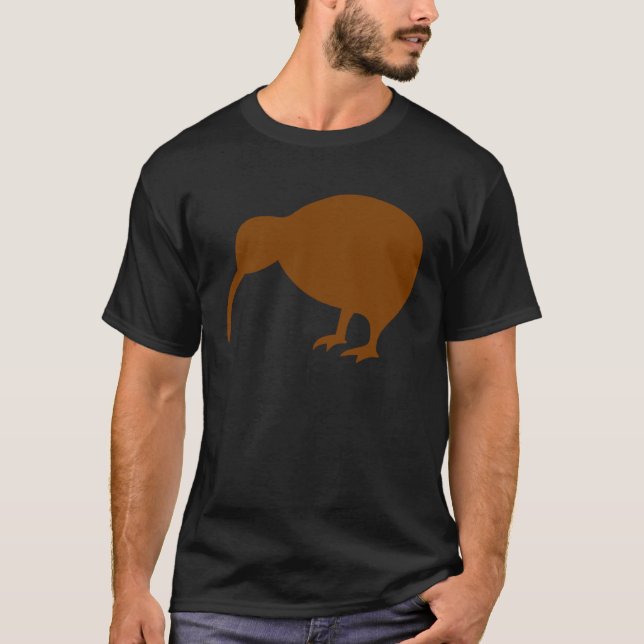 Nya Zeeland Kiwi Bird Animal Wildlife 3 T Shirt (Framsida)