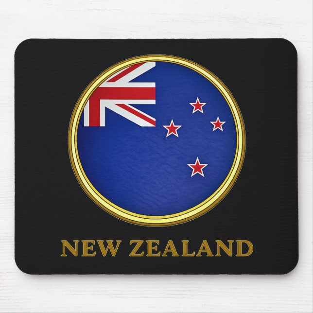Nya Zeeland - Kiwi Flagga Musmatta (Framsidan)