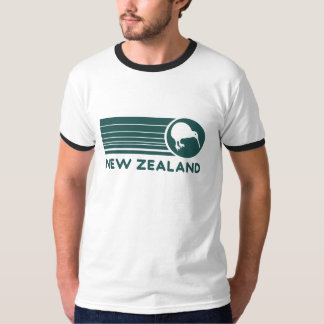 Nya Zeeland Kiwi-ränder Herr T-Shirt