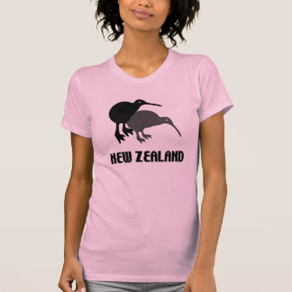 Nya Zeeland Kiwi Rolig Dam Tank Top T-Shirt