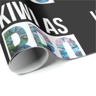 NYA ZEELAND KIWI SOM BRO ENKEL PAUA PRESENTPAPPER