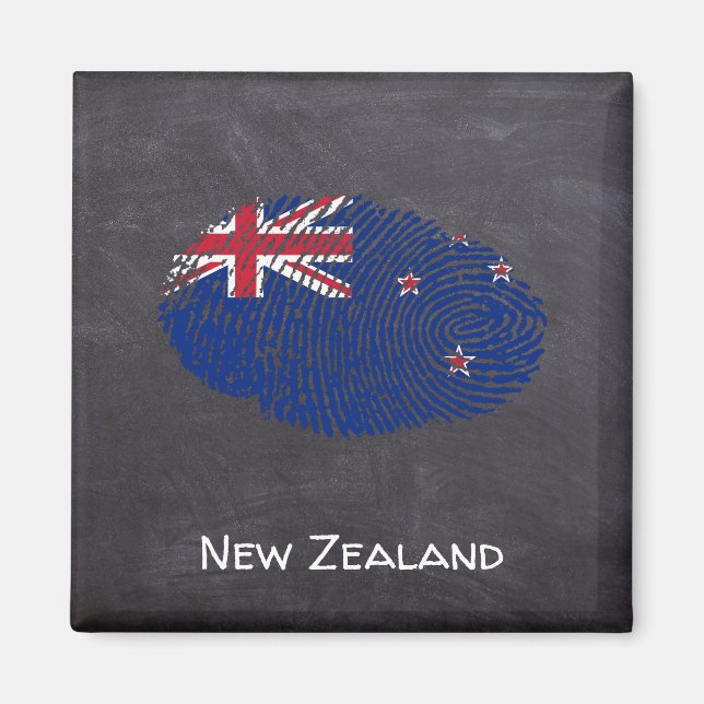 Nya Zeeland Magnet (Framsidan)