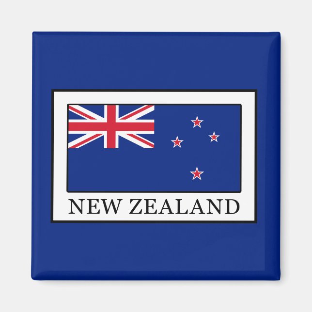 Nya Zeeland Magnet (Framsidan)