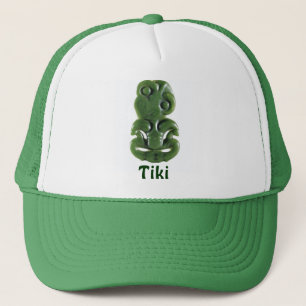 Nya Zeeland Maori Hei Tiki Design Keps
