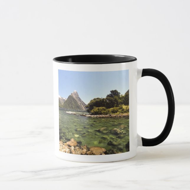 Nya Zeeland, Mitre Peak, & Bowen River ingång Mugg (Höger)