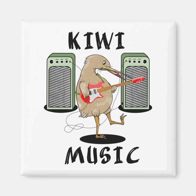 Nya Zeeland Music Kiwi spelar gitarr Magnet (Framsidan)