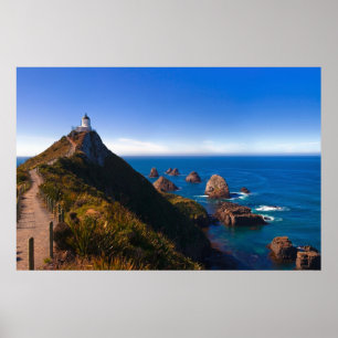 Nya Zeeland: Nugget Point Poster