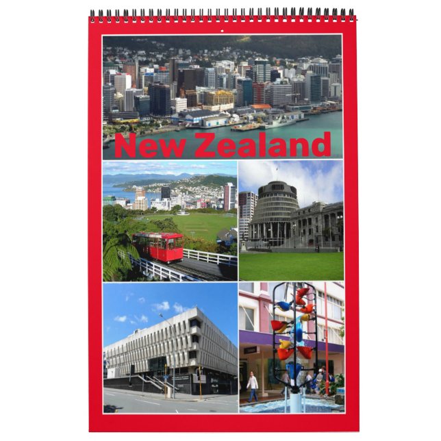 Nya Zeeland - Oceanien - Kalender (Omslag)
