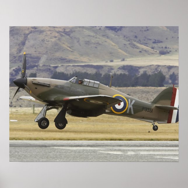 Nya Zeeland, Otago, Wanaka, Warbird Över 6 Poster (Framsidan)
