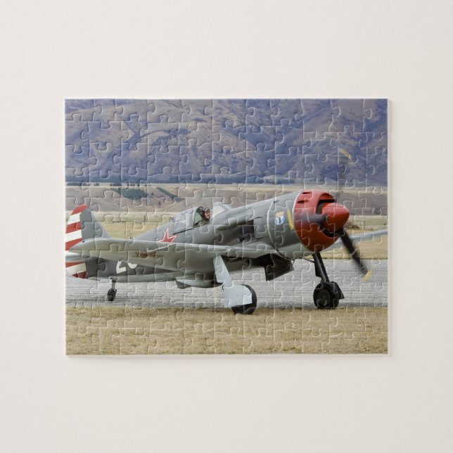 Nya Zeeland, Otago, Wanaka, Warbird Över 7 Pussel (Horisontell)