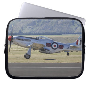 Nya Zeeland, Otago, Wanaka, Warbirds Over 4 Laptop Sleeve