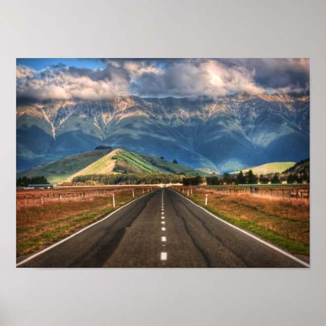Nya Zeeland Poster (Framsidan)
